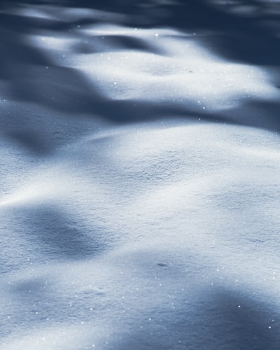 积雪覆盖的表面